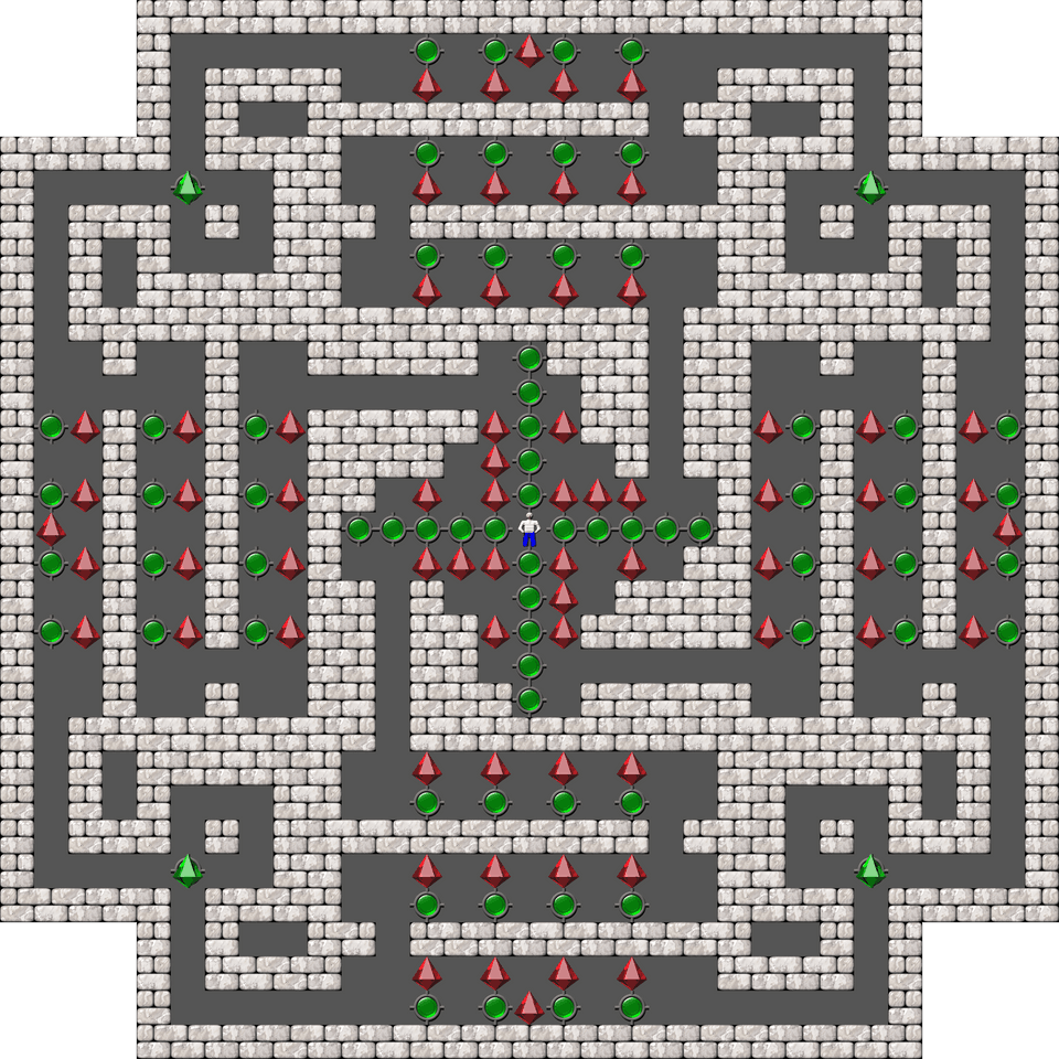 Сокобан Monry and Panda Arranged уровень 104
